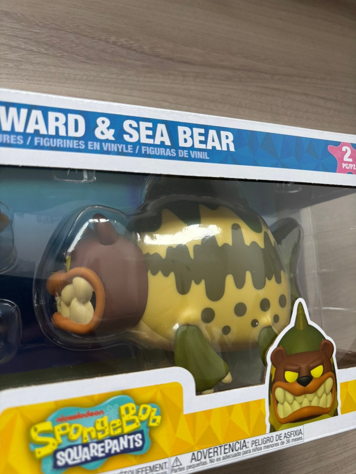 Funko Pop! SpongeBob Squidward & Sea Bear 2-Pack, Funko Europe, Ophalen of Verzenden, Zo goed als nieuw, 4th floor, 1 Queen Caroline St, London W6 9YN, Verenigd Koninkrijk