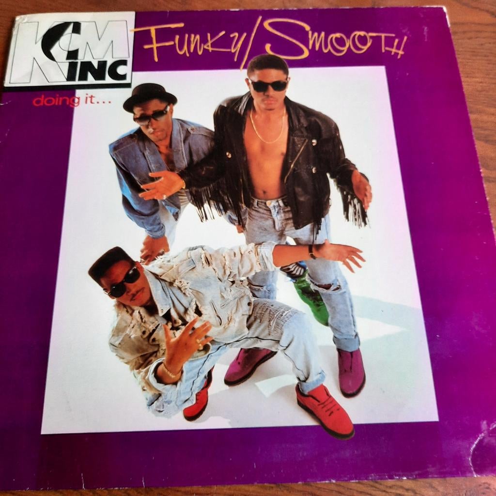 K.C.M. Inc. - Funky/Smooth (Vinyl LP), Ophalen of Verzenden, 1990 - 1999, Gebruikt, 12 inch