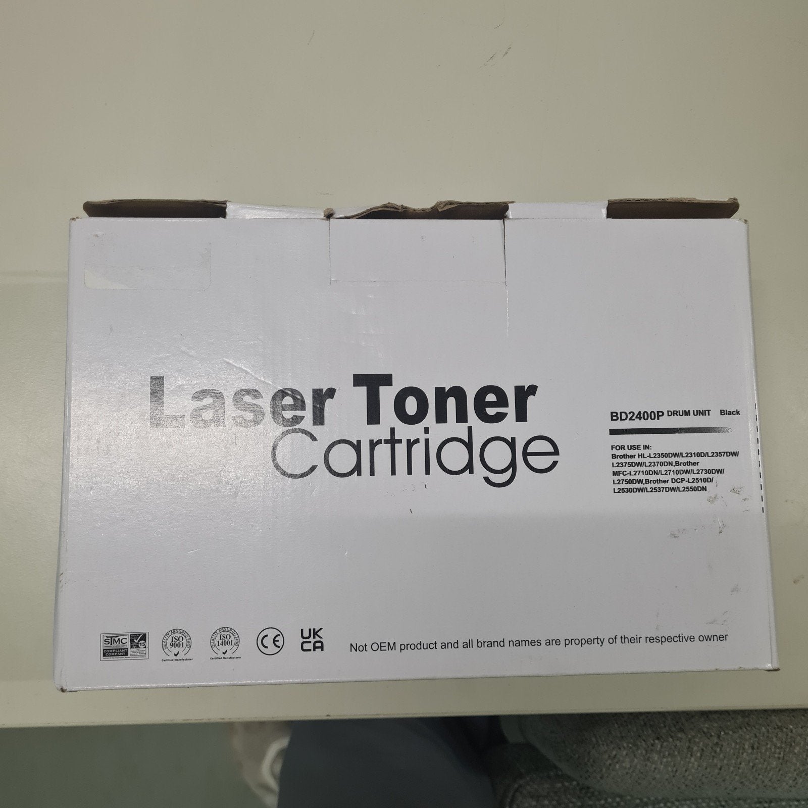 BD2400P Drum Unit Zwart voor Brother Laserprinters, Zwart-en-wit printen, Printer, Nieuw, Ophalen of Verzenden