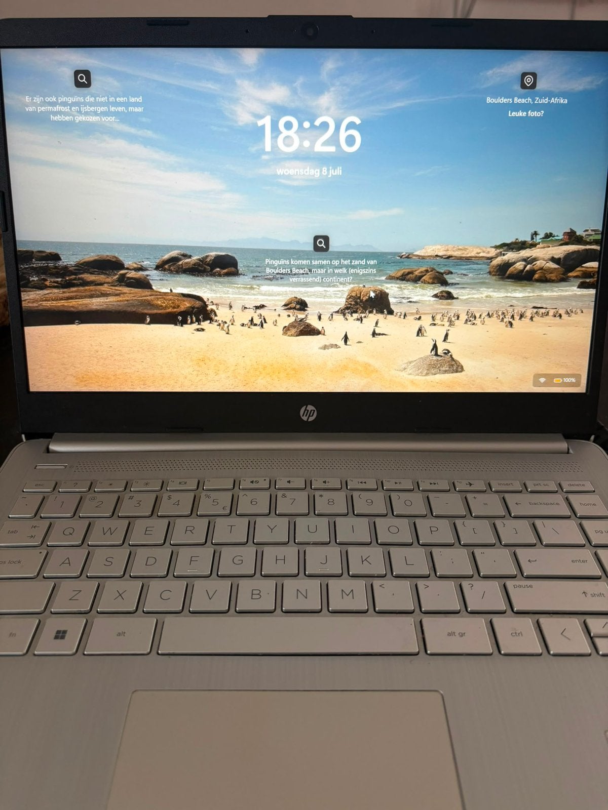 HP 14S Laptop, Computers en Software, Chromebooks, Ophalen, 14 inch, Gebruikt, 8 GB