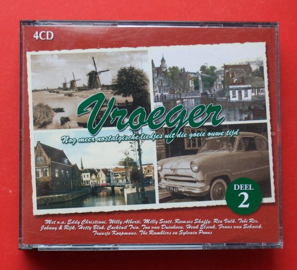 Vroeger 2 meer nostalgische voornamelijk Nederlandse liedjes, Overige typen, Ophalen of Verzenden, Gebruikt, Verzamelalbum