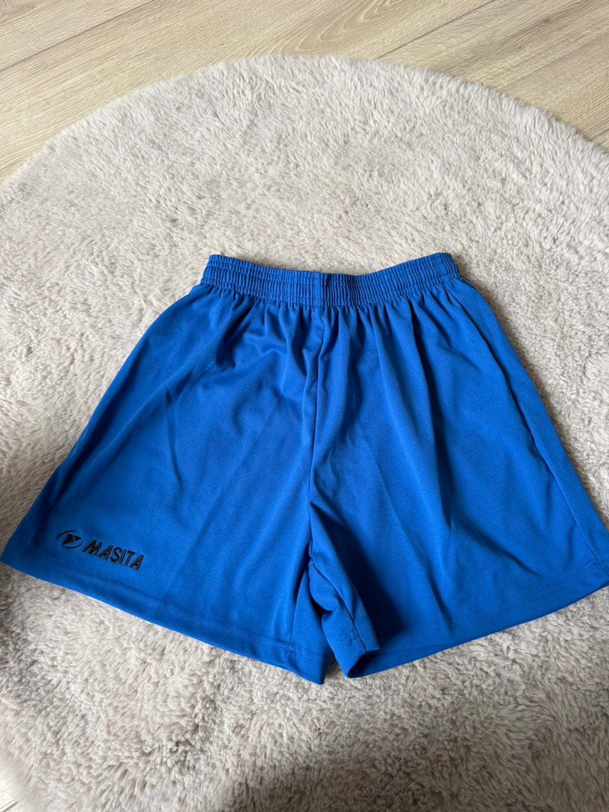 Masita blauw voetbalbroekje maat 164, Kinderen en Baby's, Ophalen of Verzenden, Nieuw, Jongen of Meisje