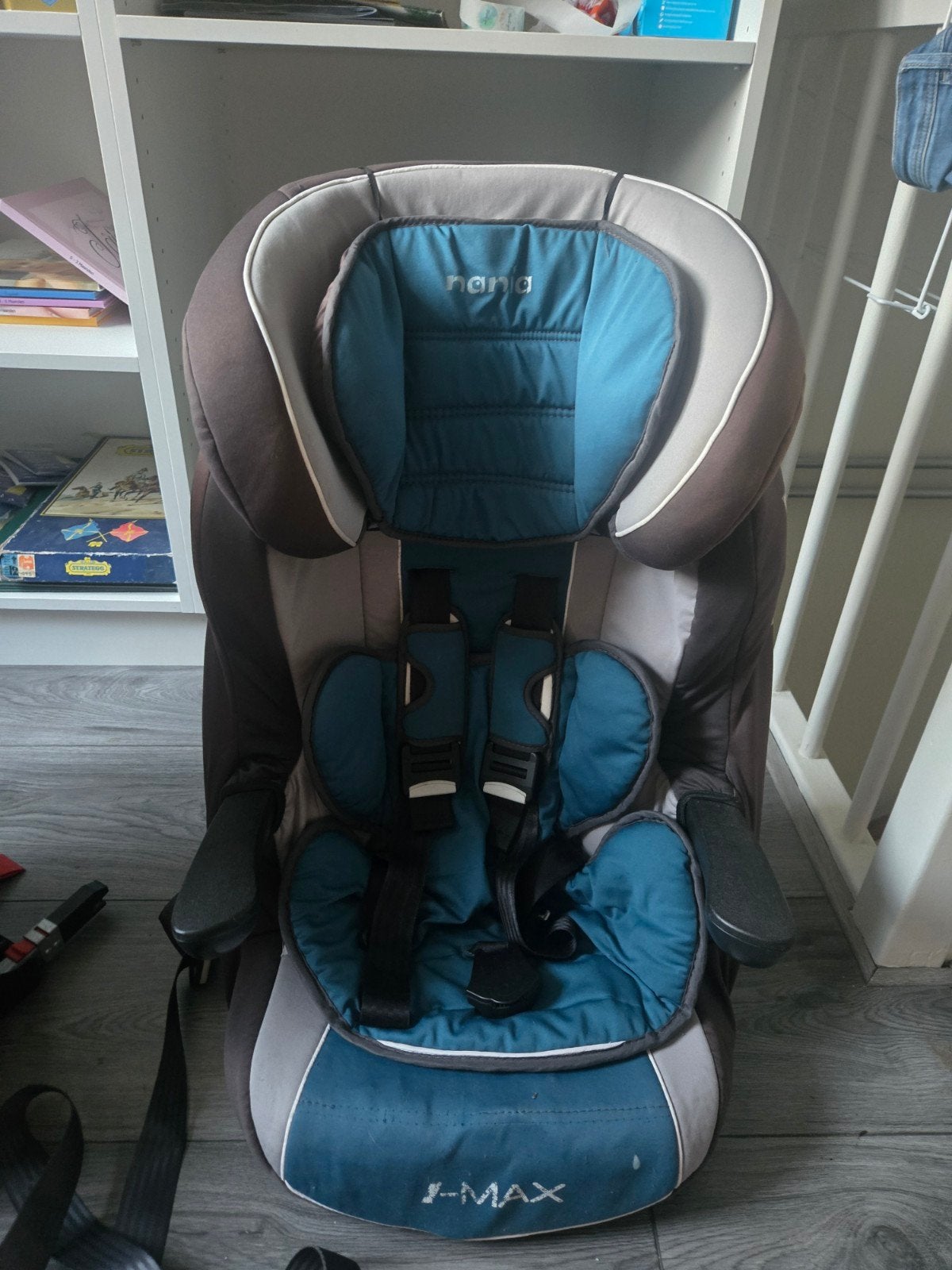 Nania I-Max SP Luxe Agora Petrole autostoel ISOfix, Kinderen en Baby's, Ophalen of Verzenden
