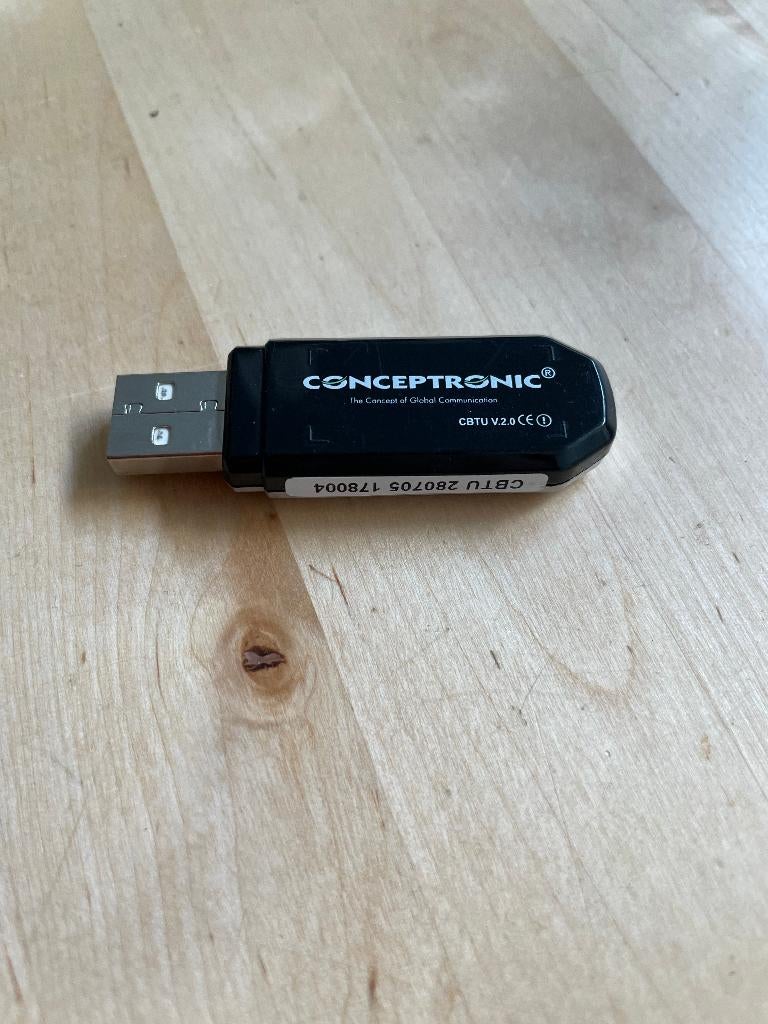 Bluetooth 2.0 USB Adapter Conceptronix, Ophalen of Verzenden, Gebruikt