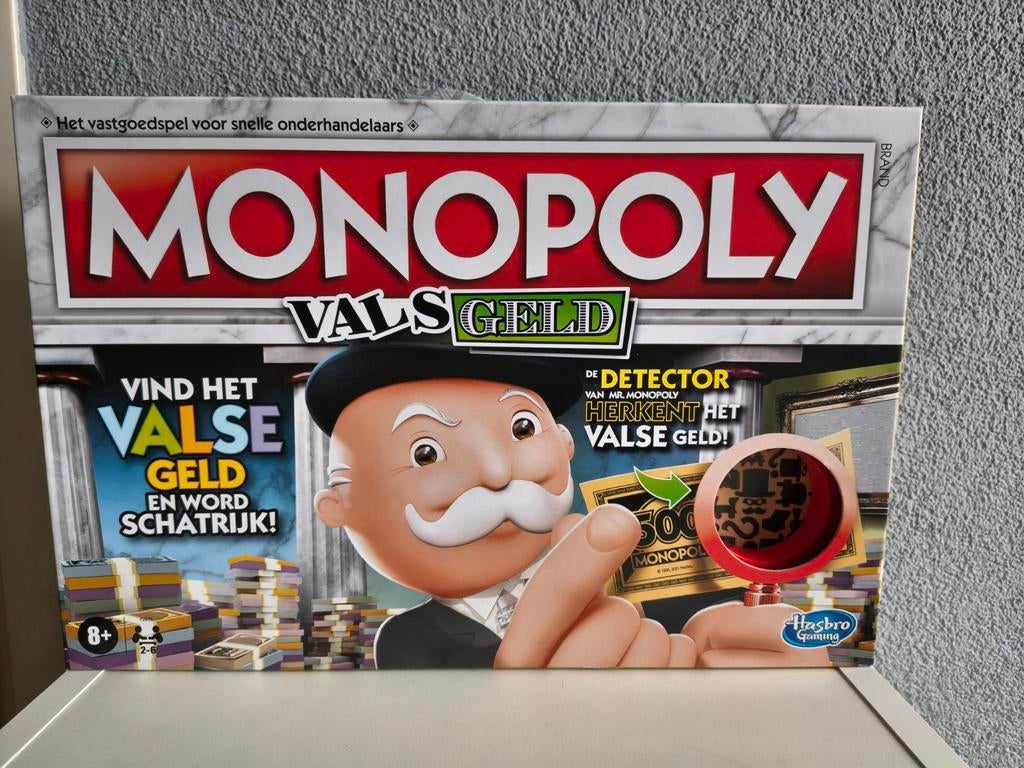Monopoly vals geld editie, Ophalen of Verzenden, Nieuw