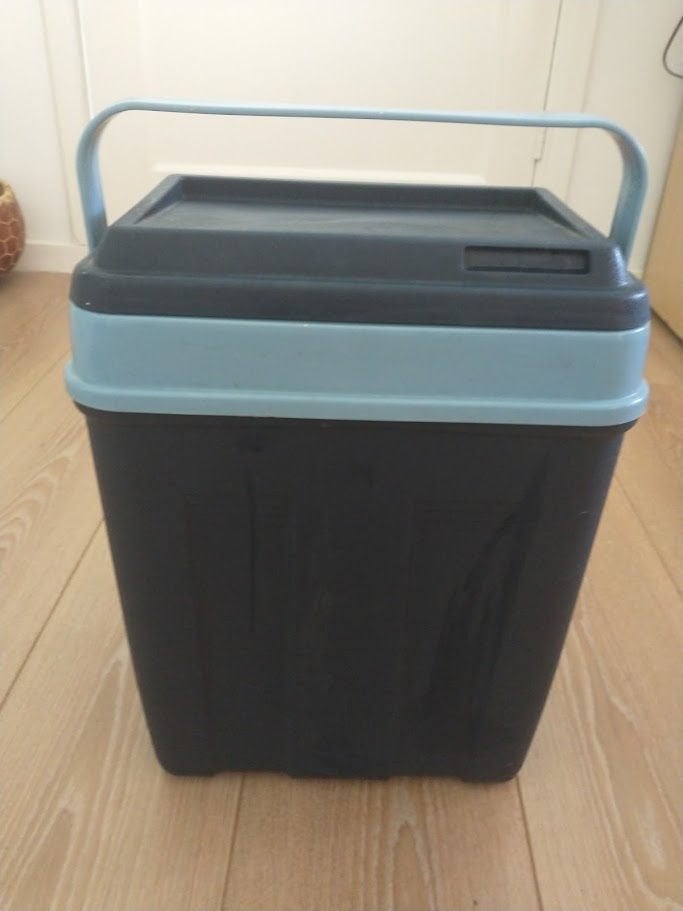 Koelbox met een koelelement, Ophalen, Gebruikt, Koelbox, Koelelement