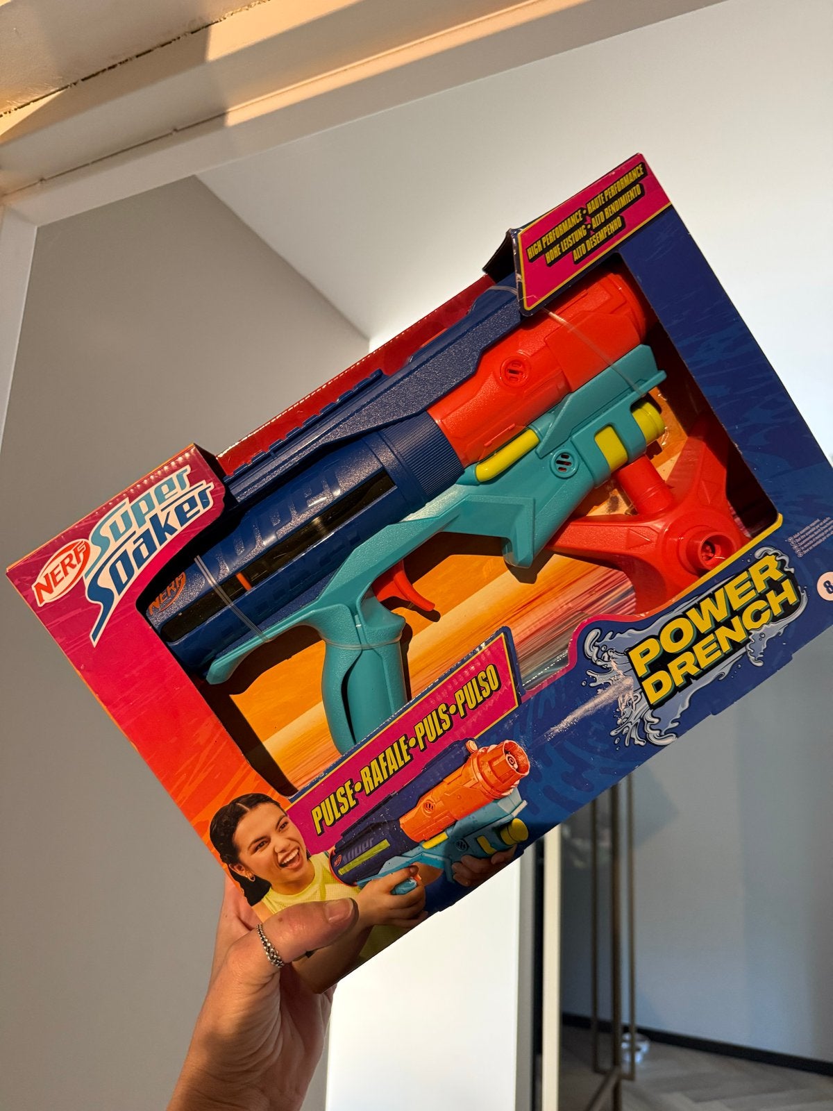 NERF Super Soaker Power Drench Waterpistool - Nieuw in doos, Ophalen of Verzenden, Nieuw, Jongen of Meisje