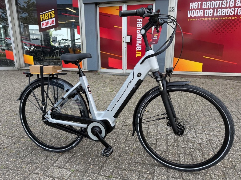 Fietshokje Hoofddorp: Amslod Luton elektrische damesfiets, Niet ingevuld, Nieuw, Ophalen of Verzenden, 50 km per accu of meer