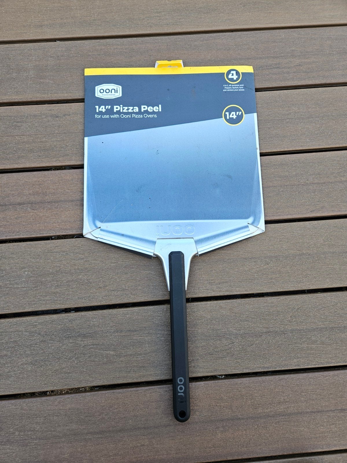 Ooni 14" Pizza Peel (pizza schep), Overige typen, Zilver, Ophalen of Verzenden, Zo goed als nieuw