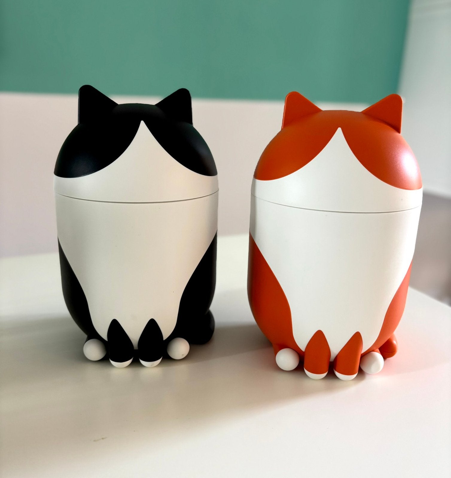 IKEA opbergers in Kattenvorm (set van 2), Verzenden, Zo goed als nieuw