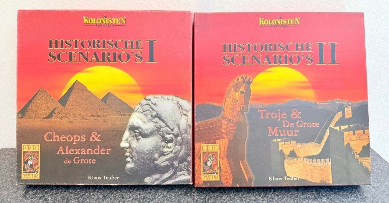 Kolonisten van Catan: Historische Scenario's I & II, 999 games, ., Ophalen of Verzenden, Zo goed als nieuw