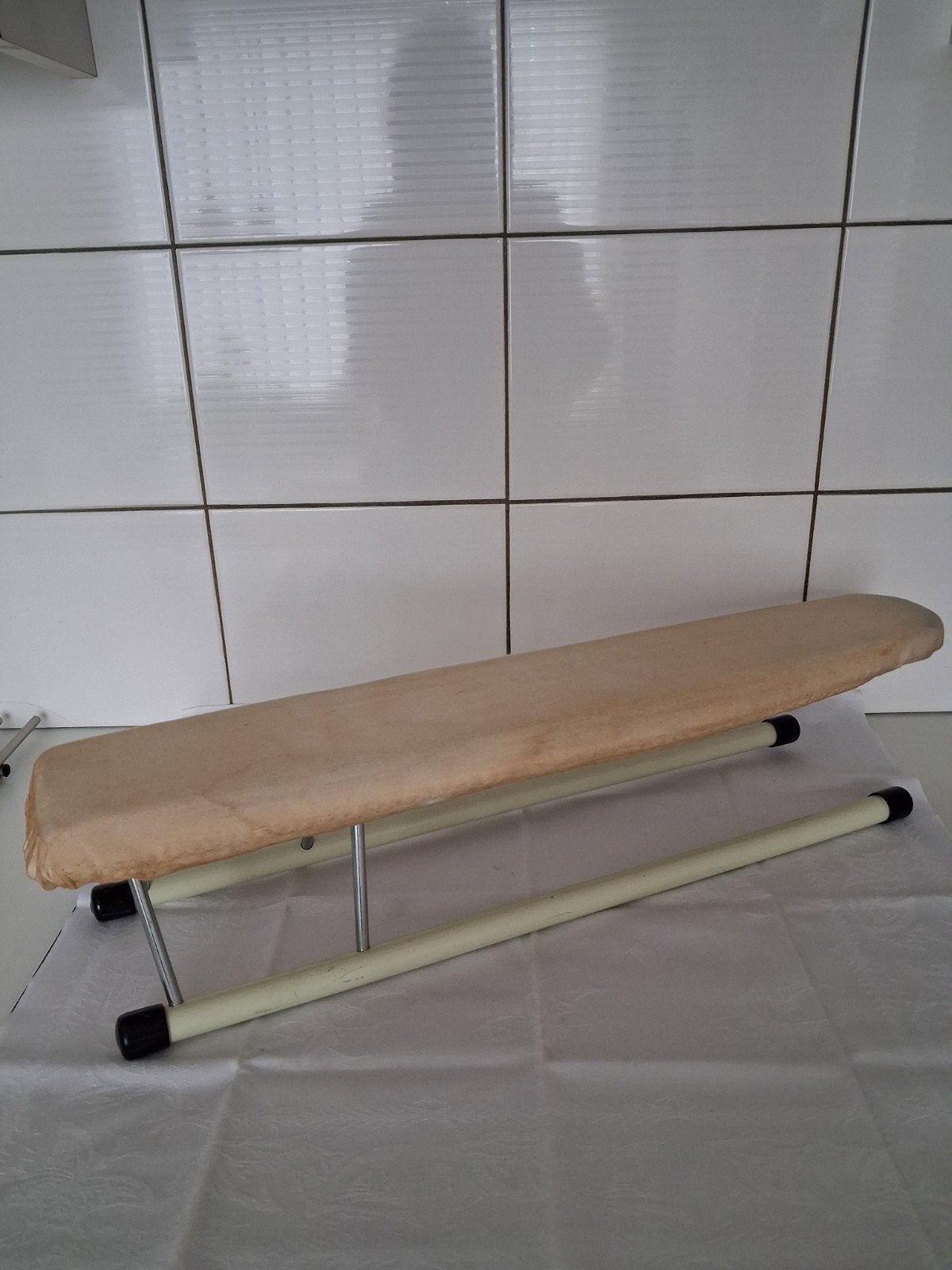 Vintage Brabantia mouwplank, degelijk en compact, Ophalen of Verzenden, Gebruikt