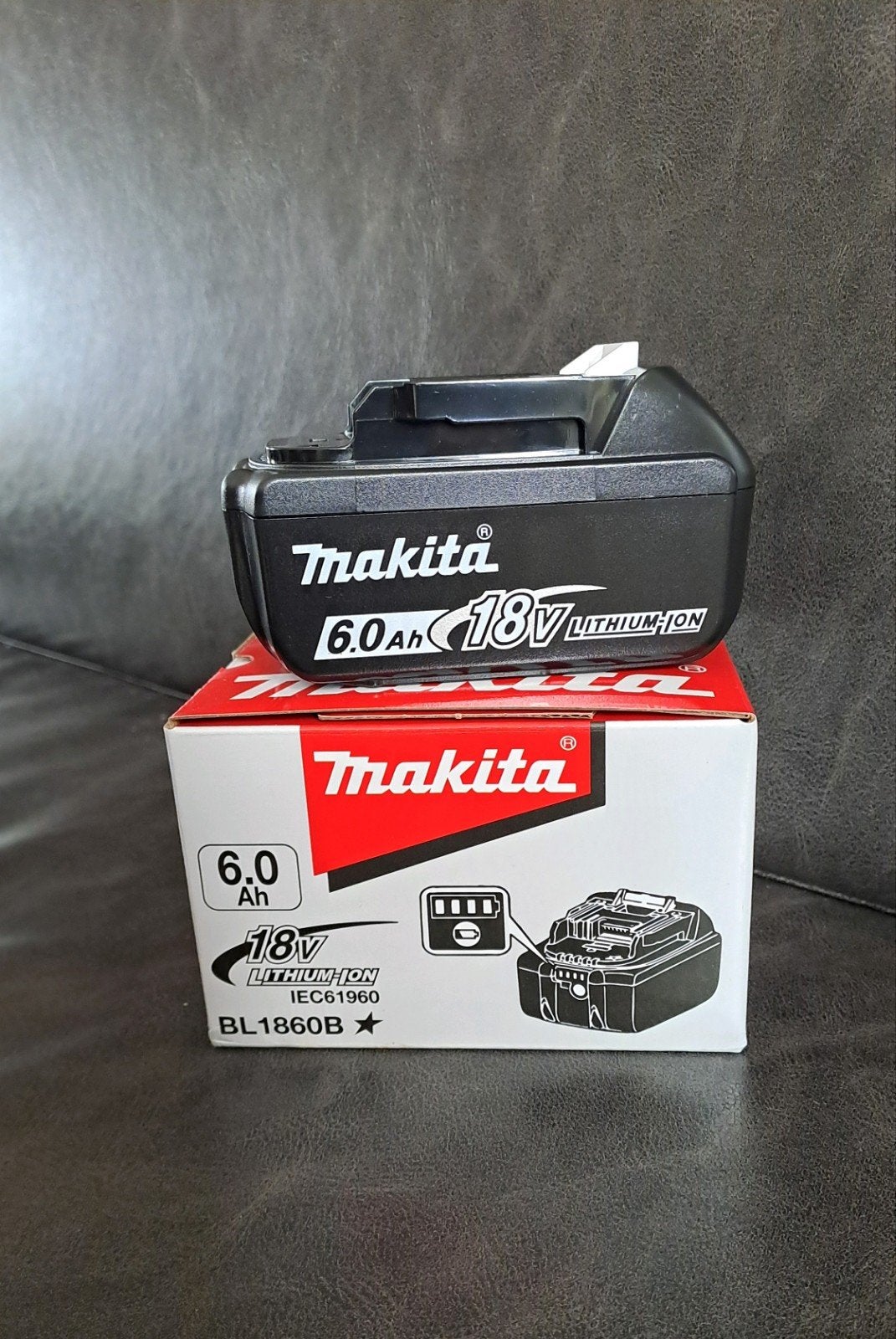 Nieuwe Makita accu 6ah 18V BL1860B, Ophalen of Verzenden, Nieuw, Overige typen