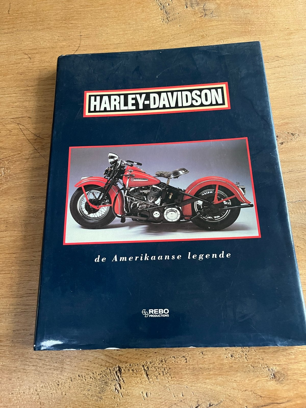 Prachtig HD boek - Harley-Davidson: de Amerikaanse legende, Ophalen of Verzenden, Gelezen, Algemeen