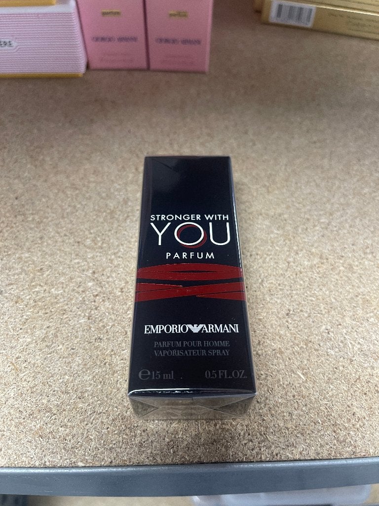 Emporio Armani Stronger With You Parfum – 15 ml Travel, Ophalen of Verzenden, Nieuw