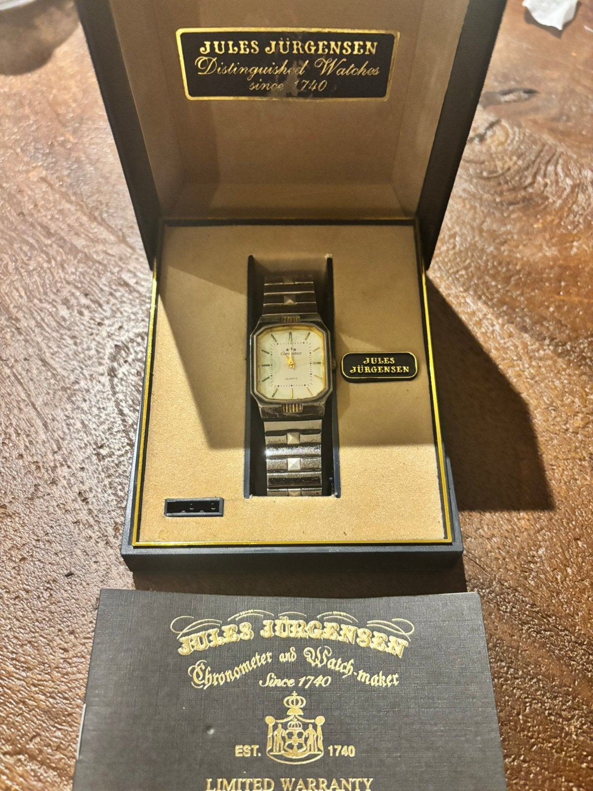 Jules jurgensen  horloge set, Ophalen of Verzenden, Zo goed als nieuw, Overige merken