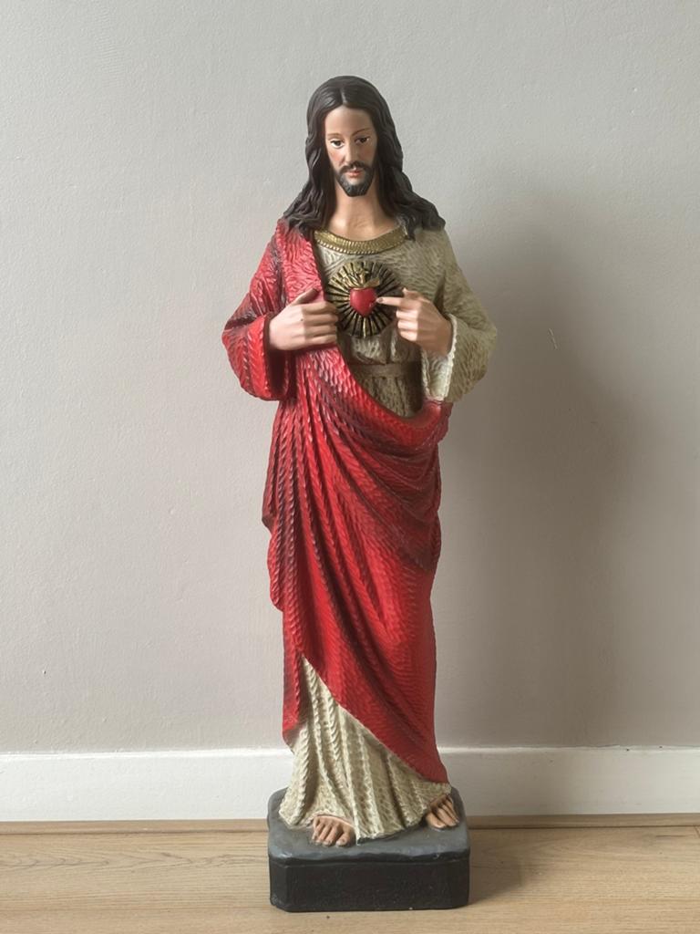 Heilig beeld Jezus, Ophalen