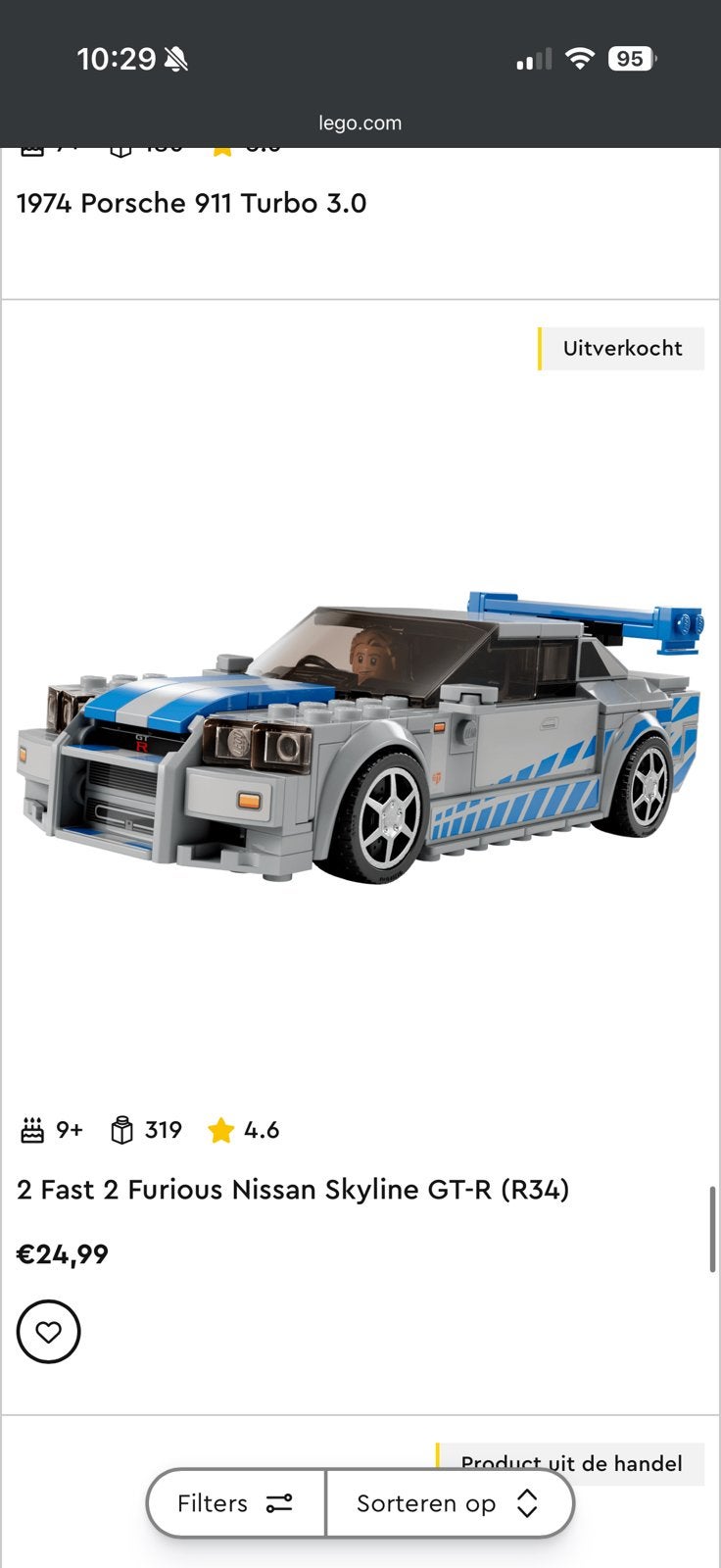 LEGO fast and furious, Ophalen, Compleet, Lego, Speed Champions