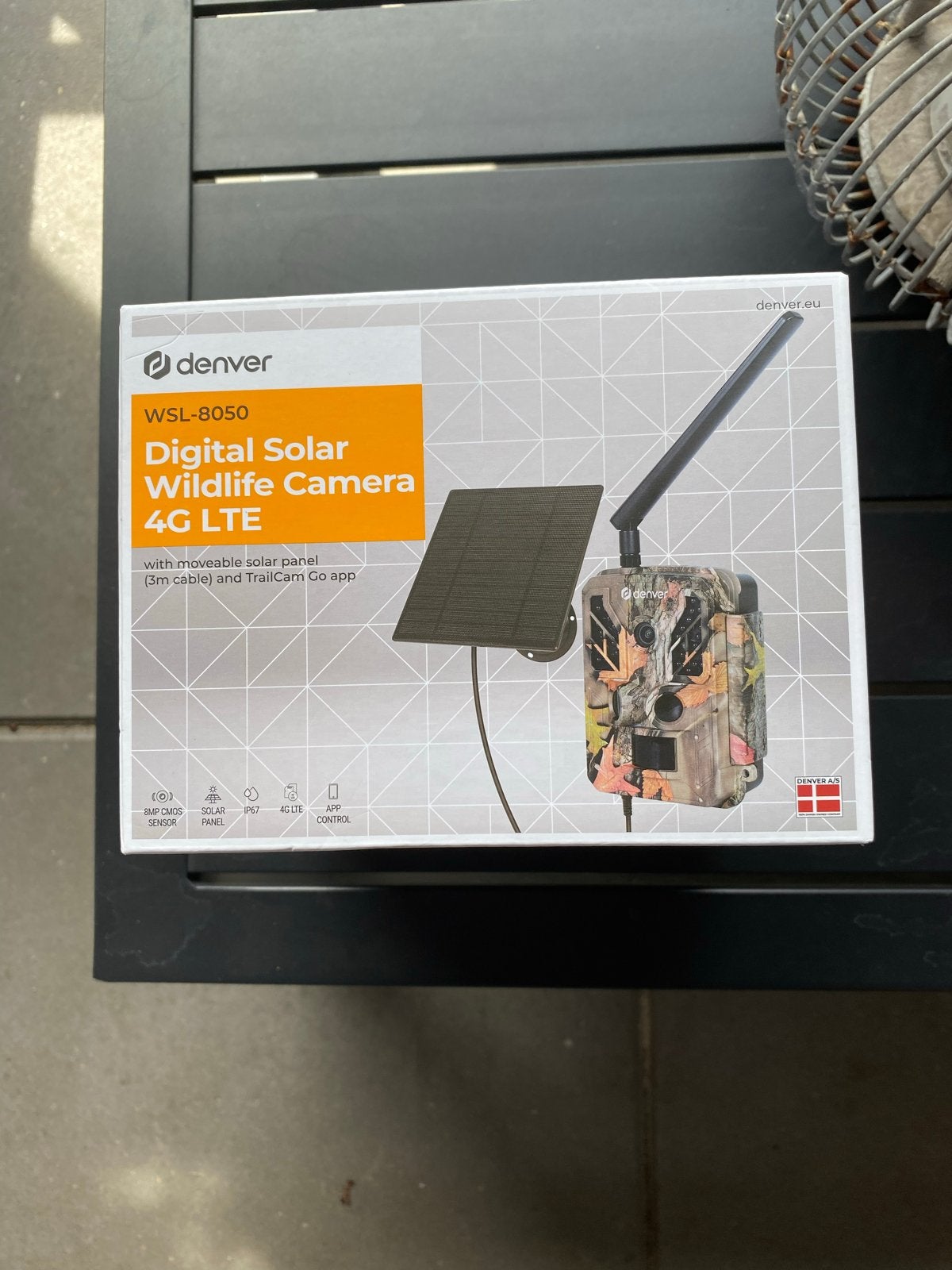 Denver WSL-8050 Digitale Wildcamera 4G LTE - Nieuw in doos, Ophalen, Wildcamera, Nieuw, Accu