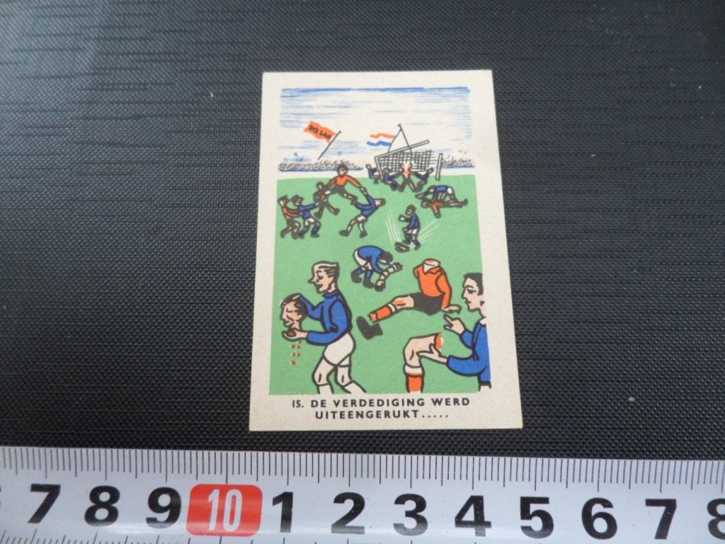 sticker plaatje strip voetbal spreekwoord RIZLA #15, Ophalen of Verzenden, Zo goed als nieuw