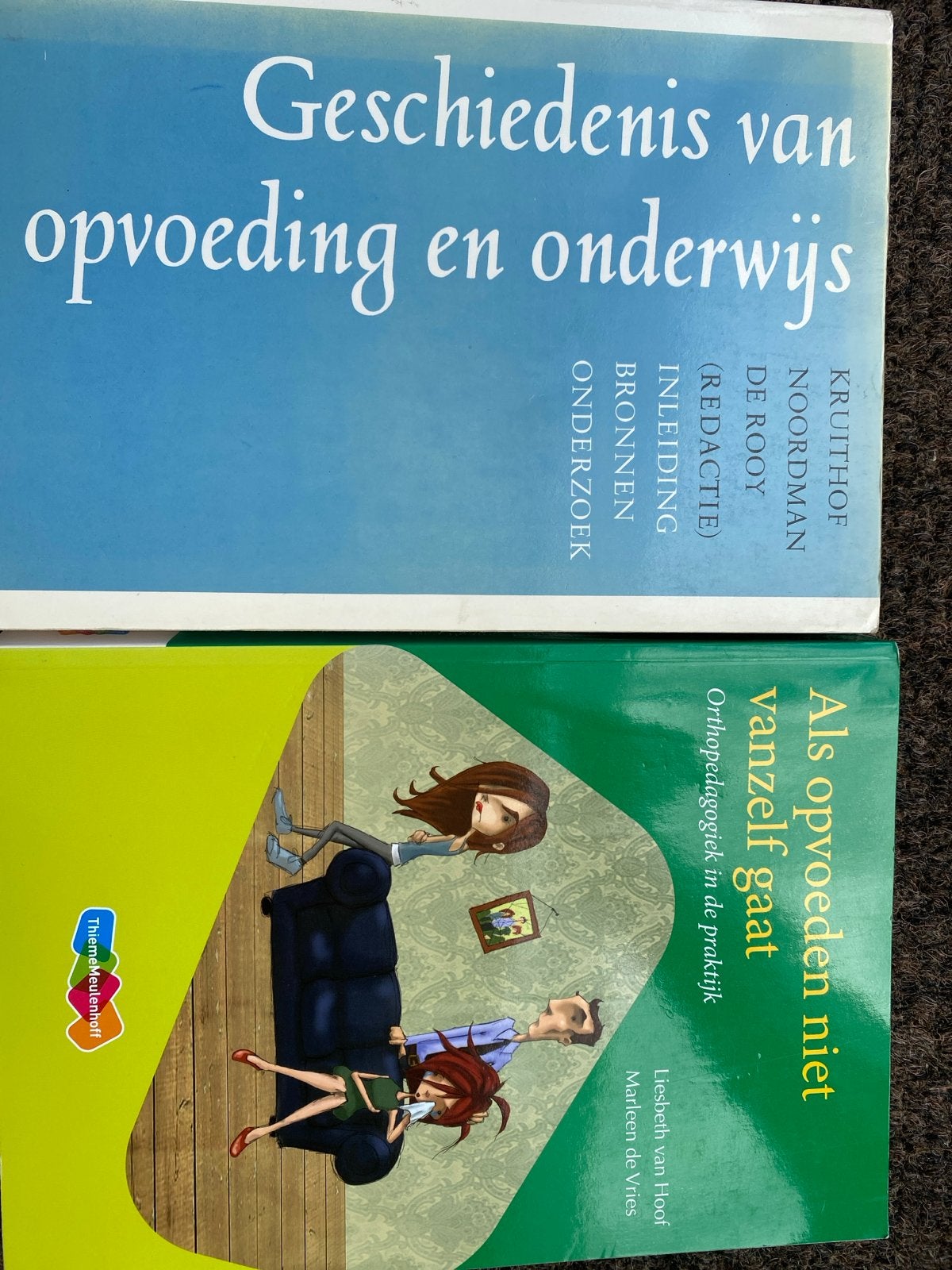 Boeken: Geschiedenis van opvoeding en onderwijs & Als opvoed, Ophalen of Verzenden, Gamma, Gelezen, HBO
