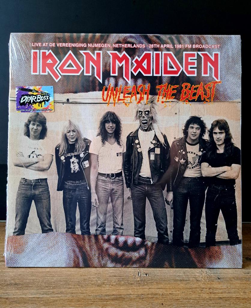 Iron Maiden - Unleash The Beast (Live Nijmegen 1981) LP, Overige genres, Geseald, Ophalen of Verzenden, 12 inch