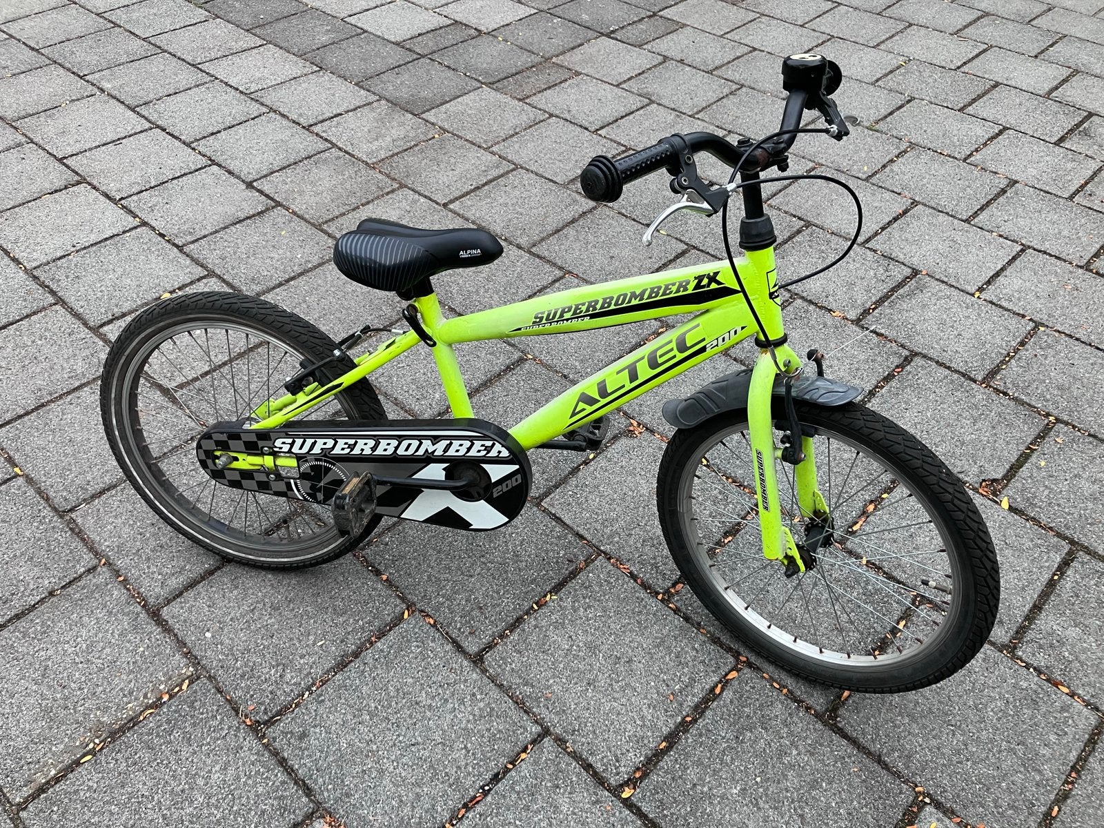 BMX fiets voor kinderen 6-8 jaar - Nieuw zadel en remkabels, Ophalen, Staal, Velgrem, V-brakes