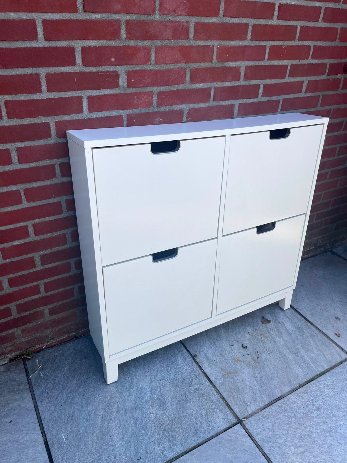 IKEA STÄLL Schoenenkast 4 vakken wit, Ophalen, Gebruikt