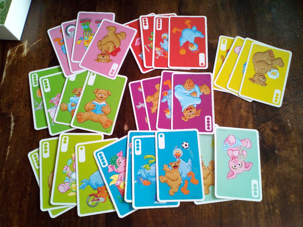 sesamstraat kwartet in nieuw staat., Verzamelen, Speelkaarten, Jokers en Kwartetten, Ophalen of Verzenden, Zo goed als nieuw, Kwartet(ten)