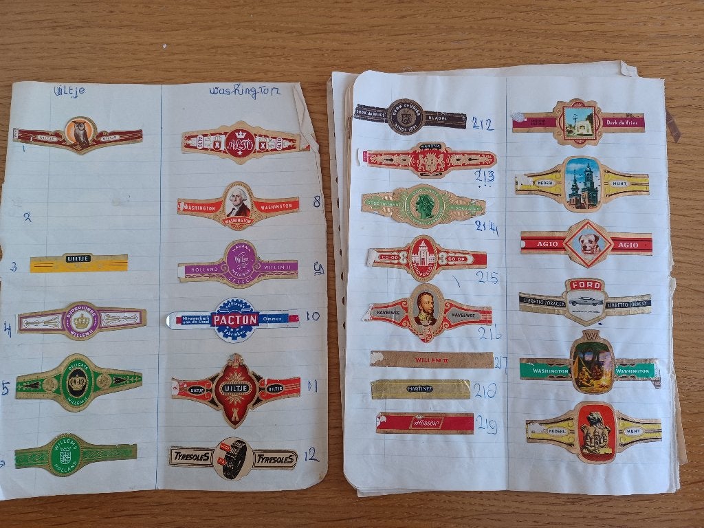 sigarenbanden, Verzamelen, Complete verzamelingen en Collecties, Ophalen of Verzenden
