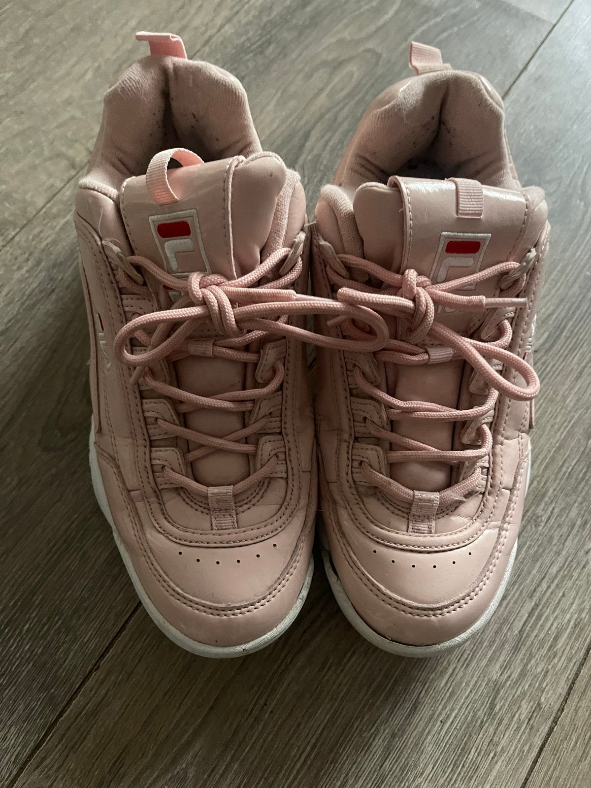 Roze Fila Sneakers Maat 40, Kleding | Dames, Schoenen, Ophalen of Verzenden, Gedragen, Roze, Sneakers of Gympen