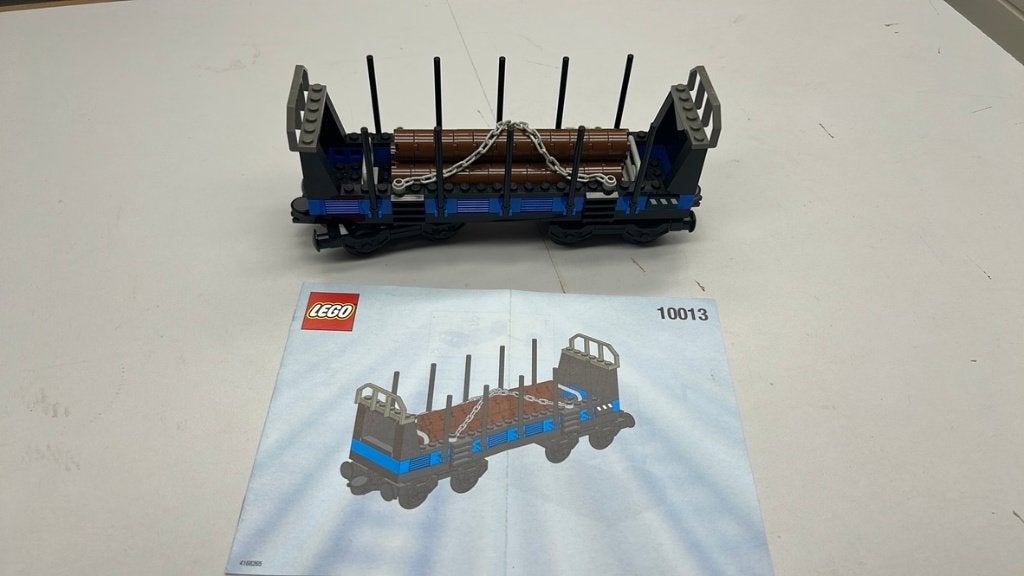 SB2891 Lego trein wagon 10013 My Own Train., Ophalen of Verzenden, Zo goed als nieuw