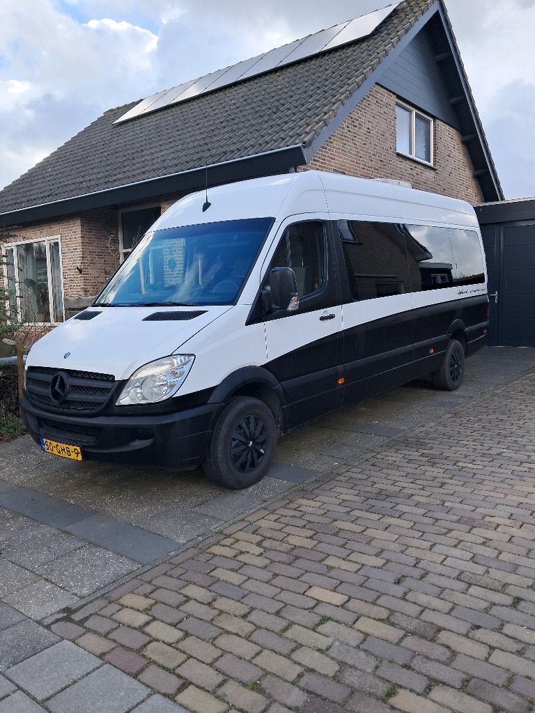 Goed onderhouden en technisch goede camperbus, Buscamper of Camperbus, Dakluik, Volkswagen, Vloeistofverwarming