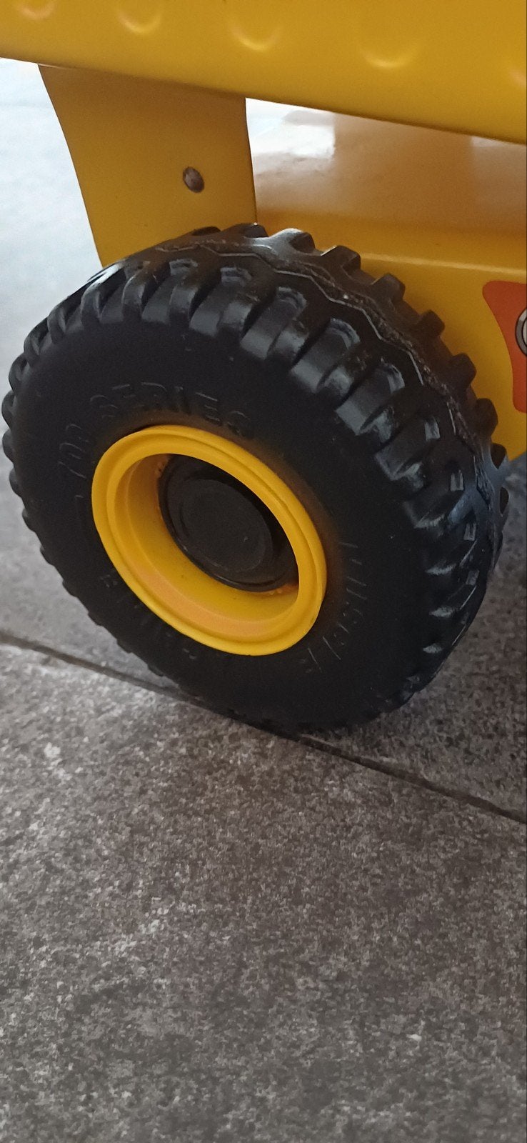 Als nieuw Metalen kiepauto  lengte 40 cm, Ophalen of Verzenden, Zo goed als nieuw
