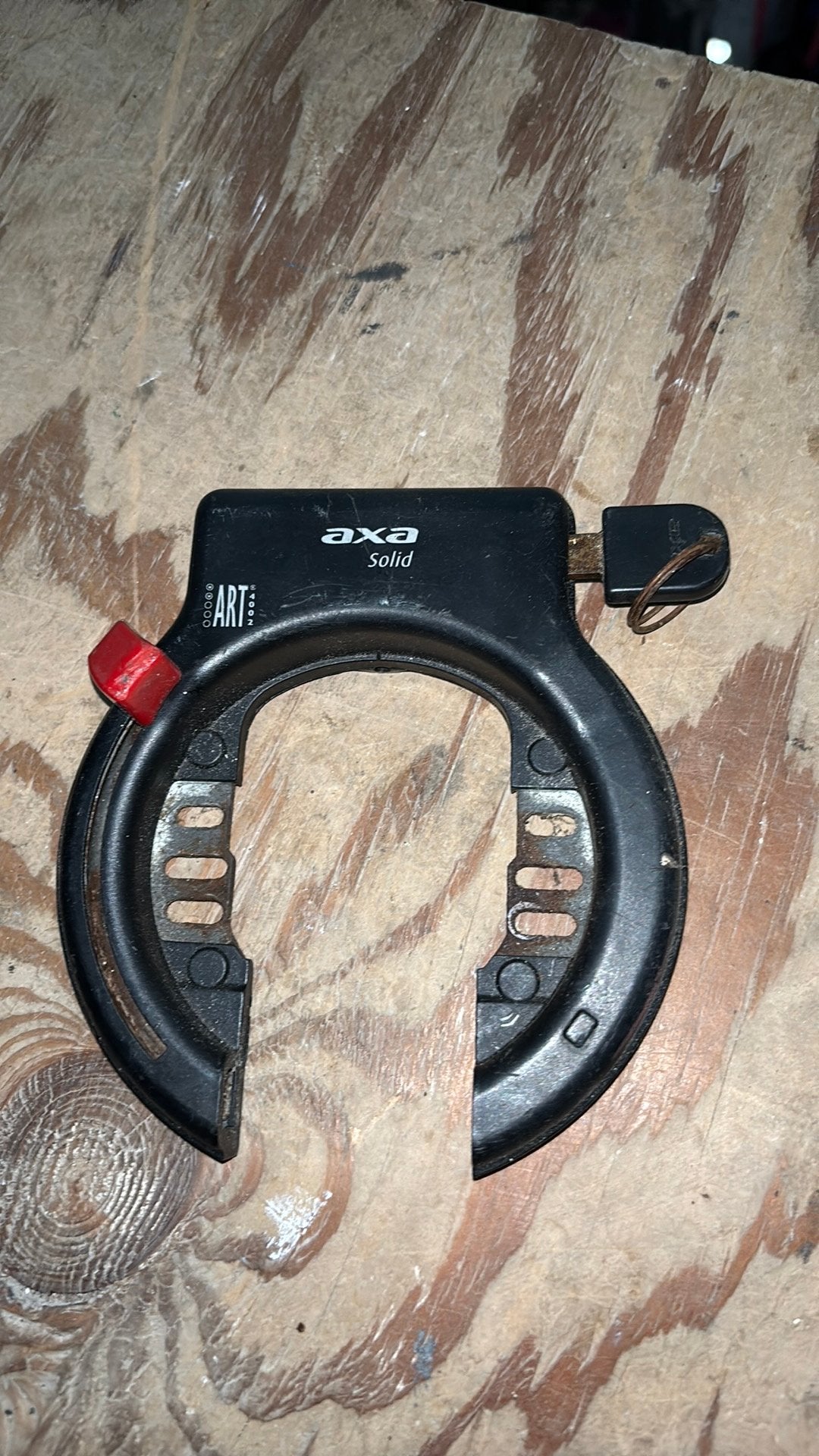 Axa fietsslot, Ophalen of Verzenden, Zo goed als nieuw, Ringslot
