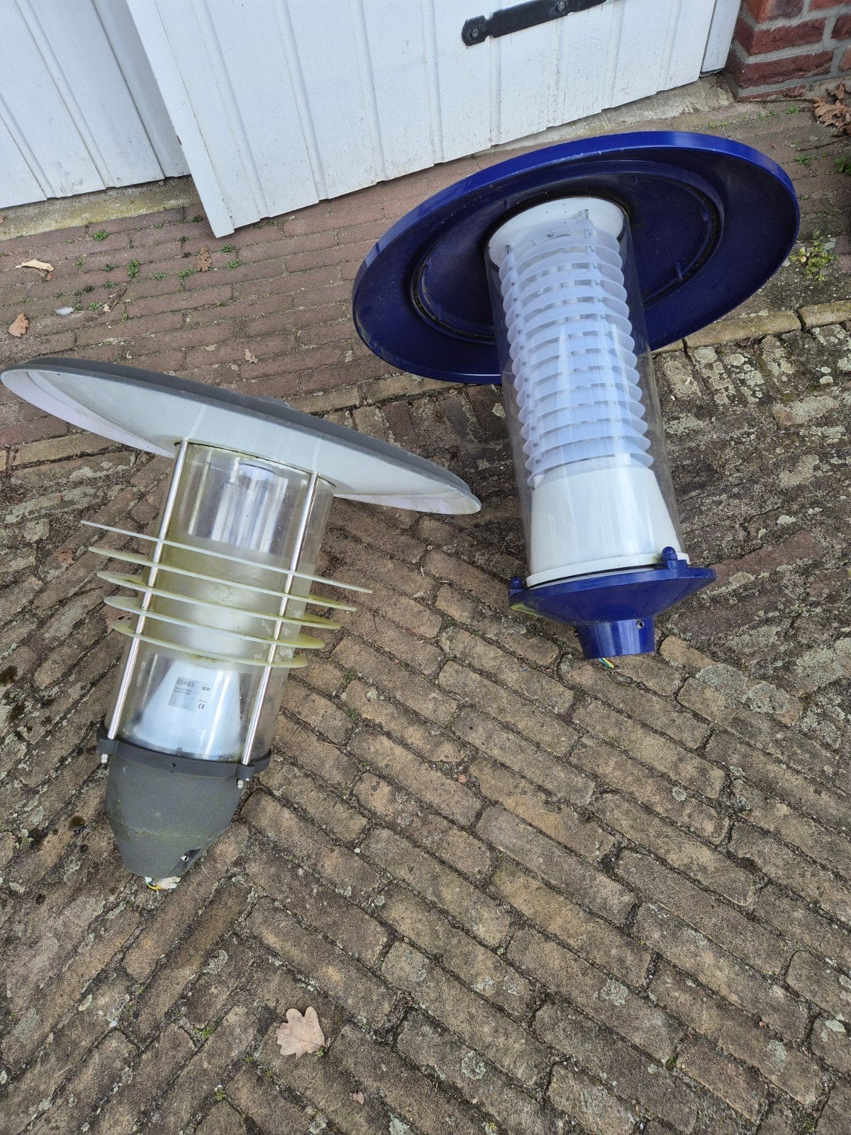 2 x  SPLINTERNIEUWE armatuur lamellenarmatuur splinternieuw, Ophalen, Nieuw, Lantaarn/windlicht
