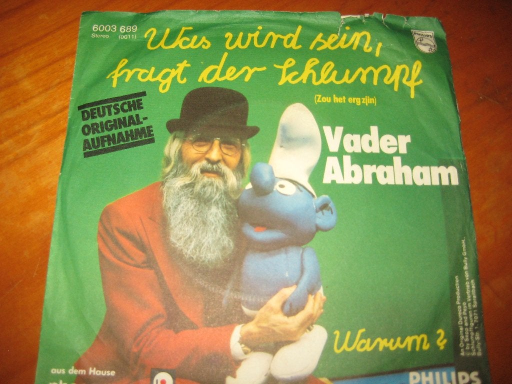 Vader Abraham: Was wird sein, fragt der Schlumpf (NO60), Ophalen of Verzenden, Zo goed als nieuw, Nederlandstalig, Single