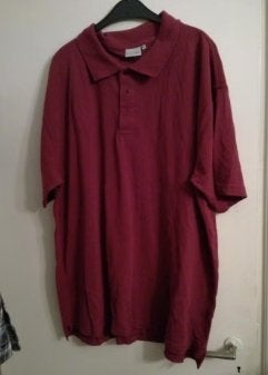 Nieuw polo shirt SANTINO Bordeaux rood 3XL XXXL, Verzenden, Nieuw, Overige maten, Rood