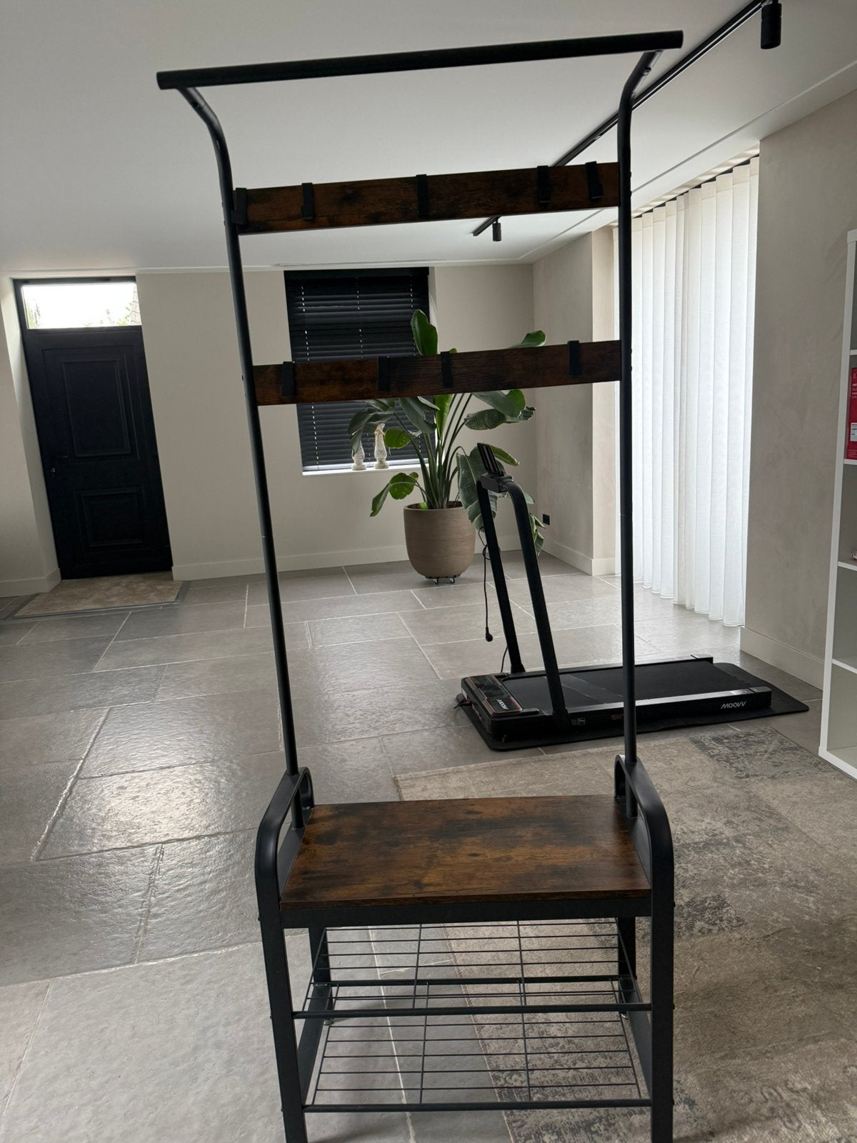 Compacte garderobe, Zo goed als nieuw, 150 tot 200 cm, Hout, Ophalen
