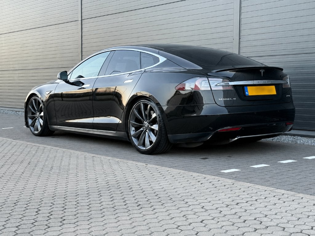Tesla Model S P85+ / Free Supercharge /215.000 km /420PK CCS, Auto's, Tesla, Automaat, Achterwielaandrijving, Model S, Zwart