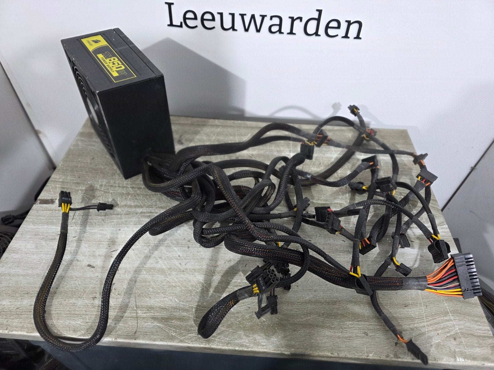Corsair 850w max voeding psu power supply tx850w, Gebruikt, ., Ophalen of Verzenden, .