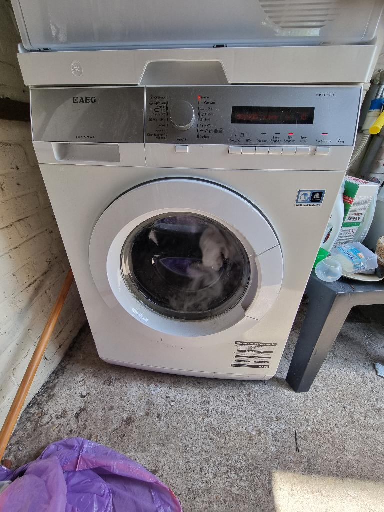 AEG Lavamat wasmachine, Witgoed en Apparatuur, Wasmachines, Ophalen, Gebruikt, Voorlader, 85 tot 90 cm