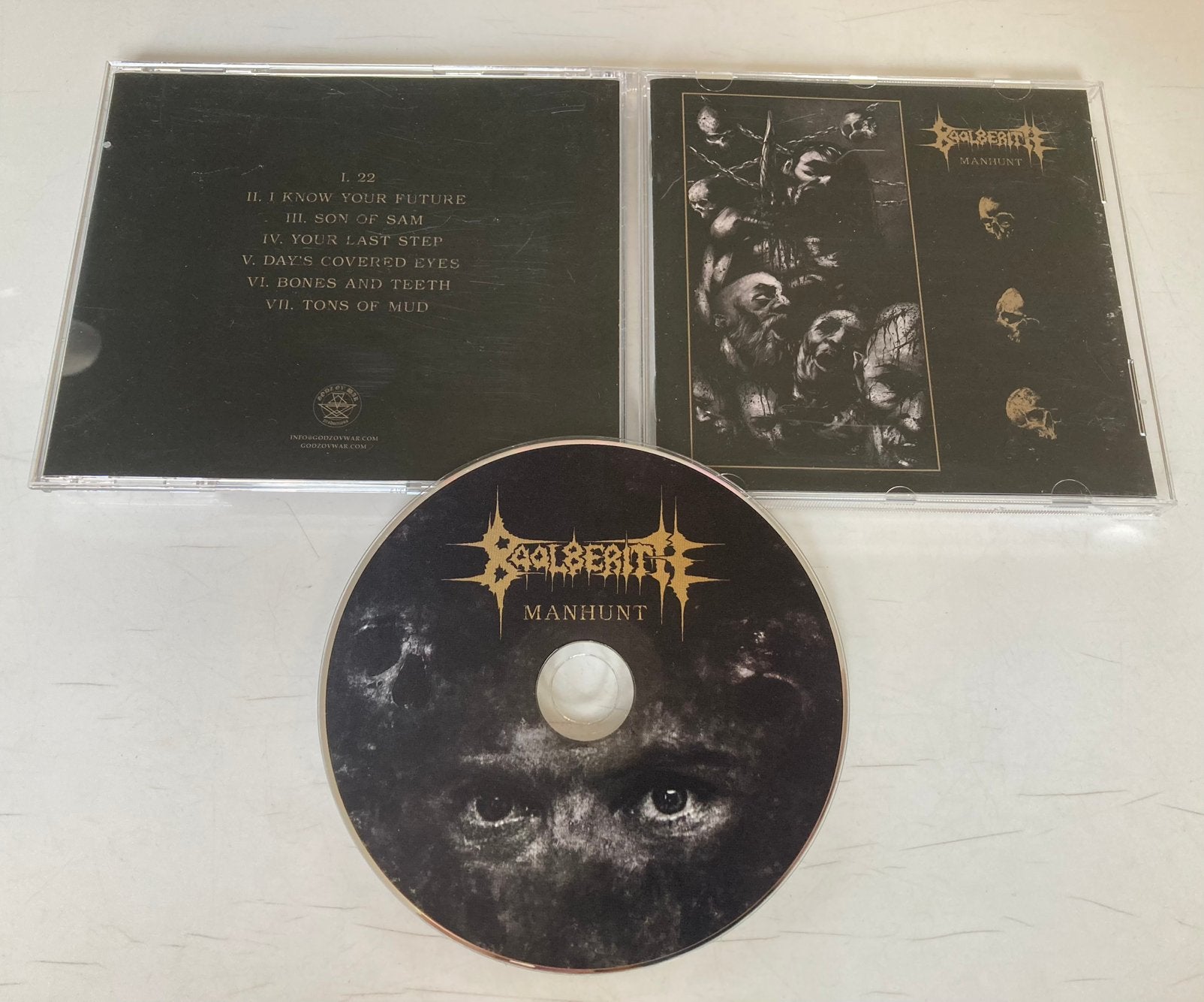 Baalberith - Manhunt (nieuwstaat), Ophalen of Verzenden, Zo goed als nieuw