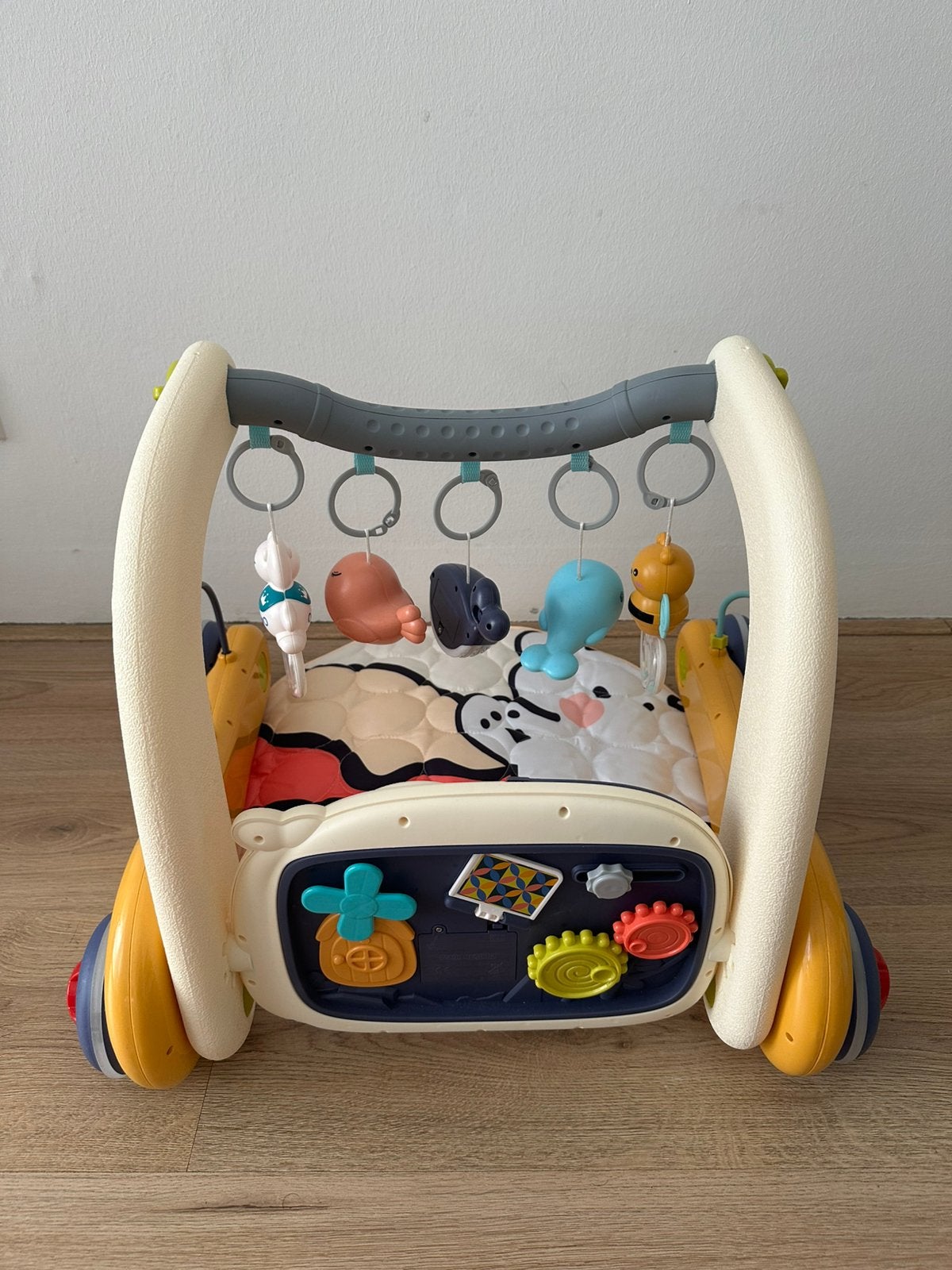 Loopwagen en speelkleed baby, Ophalen, Nieuw, Babygym, Met licht