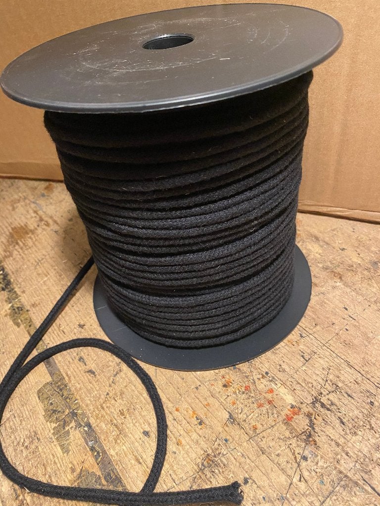 TOUW KATOEN 4mm/100mtr 16-koppig zwart, Ophalen, Nieuw, Overige typen