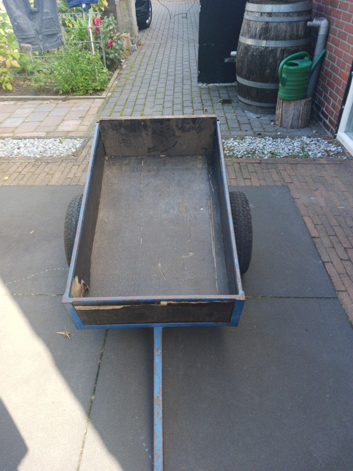 Stevige skelterkar / aanhanger voor skelter, Kinderen en Baby's, Ophalen, Gebruikt, Mammoet, Met kar of aanhanger