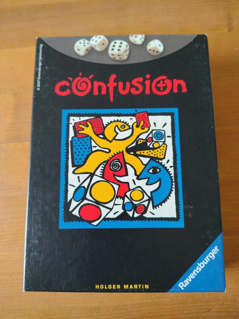 Confusion bordspel Ravensburger, Gebruikt, Ophalen of Verzenden, Reisspel, Drie of vier spelers