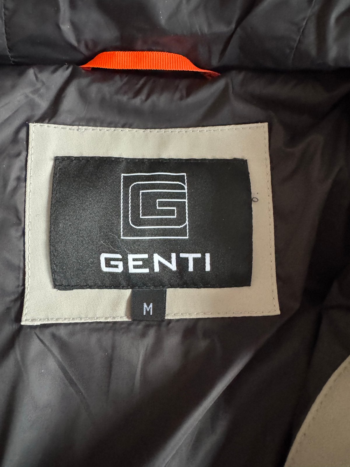 Nieuwe Genti winterjas maat M, Kleding | Heren, Ophalen of Verzenden, Nieuw, Maat 48/50 (M), Grijs