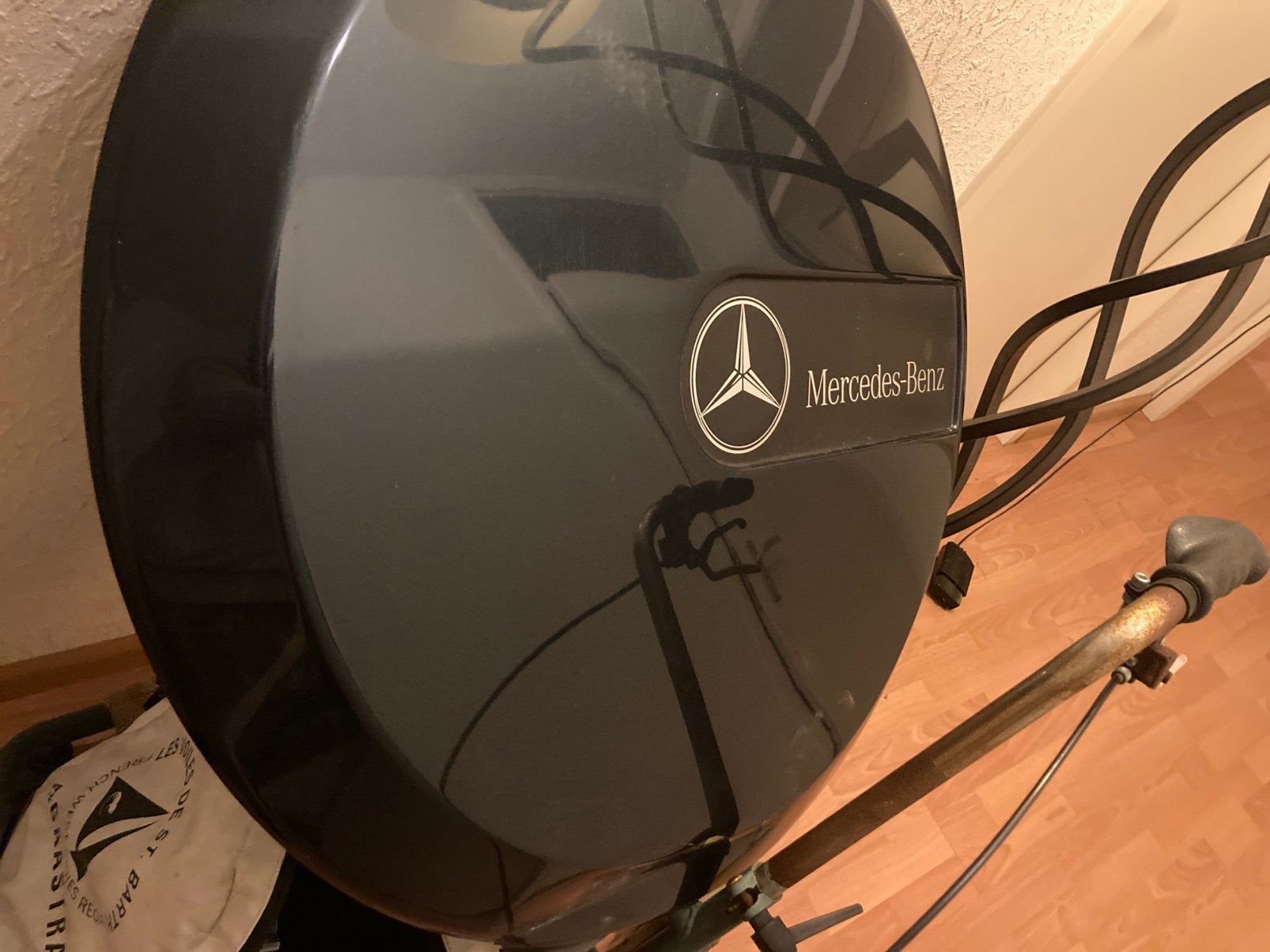 Mercedes G-460/463 Reservewiel cover, Ophalen of Verzenden, Gebruikt, Mercedes-Benz, Achterklep