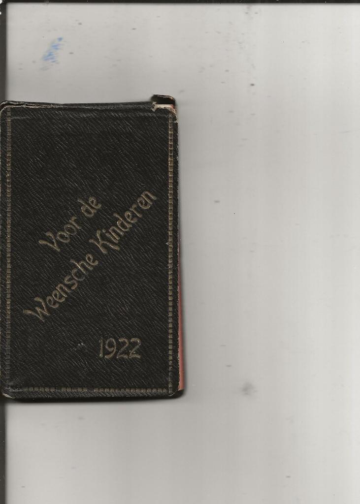Ned.Steun-Commitee voor De Weensche Kinderen 1922, Ophalen of Verzenden, 1920 tot 1940, Ongelopen, Oostenrijk